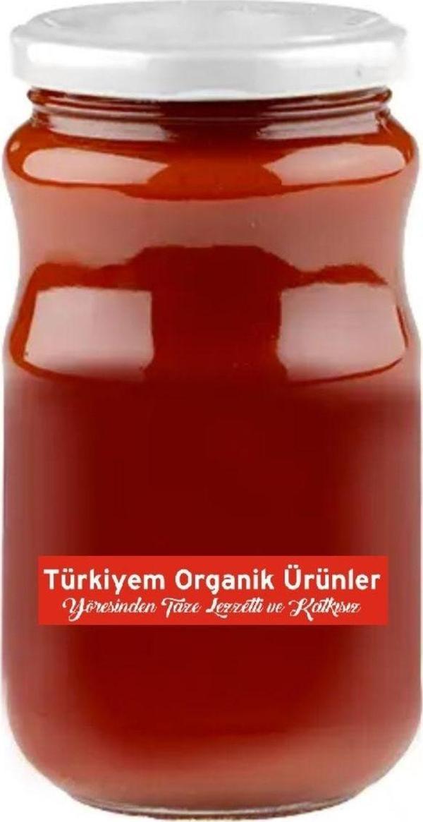 Türkiyem Organik Ürünler Ev Yapımı Vişne Marmelatı 1 Kg - Image 1