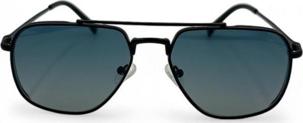 Mavi Lensli Siyah Aviator Güneş Gözlüğü - Image 1