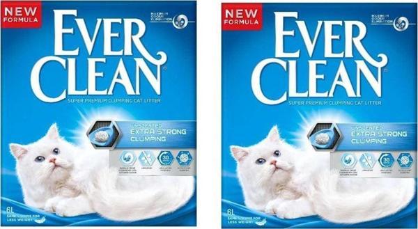 Ever Clean Unscented Kedi Kumu 10 Lt X 2 Adet - Image 1