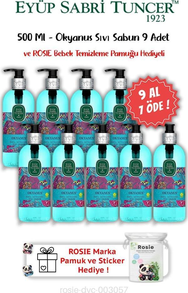 9 AL 7 ÖDE Okyanus Sıvı Sabun 500 ML ve ROSIE Hediyeli - Image 1