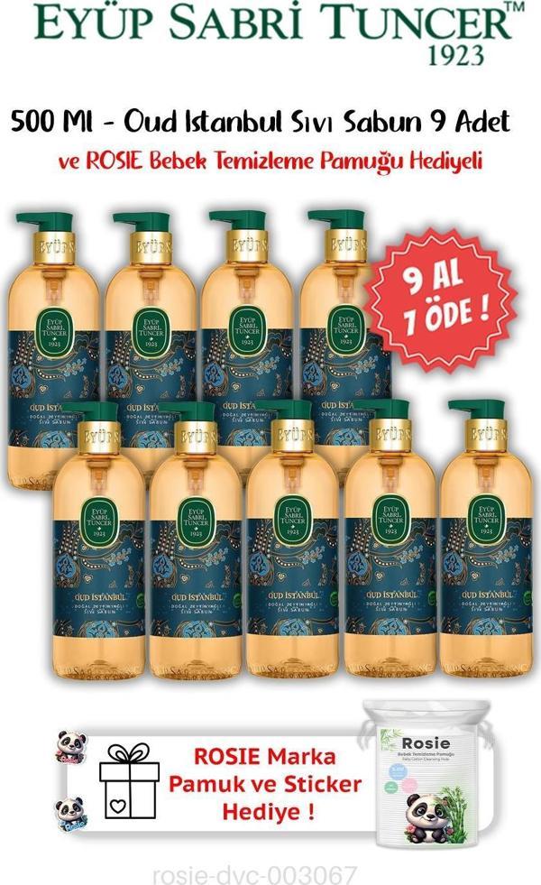 9 AL 7 ÖDE Oud İstanbul Sıvı Sabun 500 ML ve ROSIE Hediyeli - Image 1