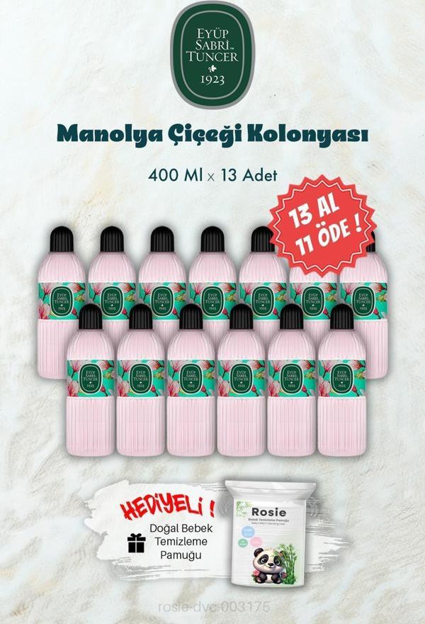 400 ML 13 AL 11 ÖDE Manolya Çiçeği Kolonyası ve ROSIE Hediye - Image 1