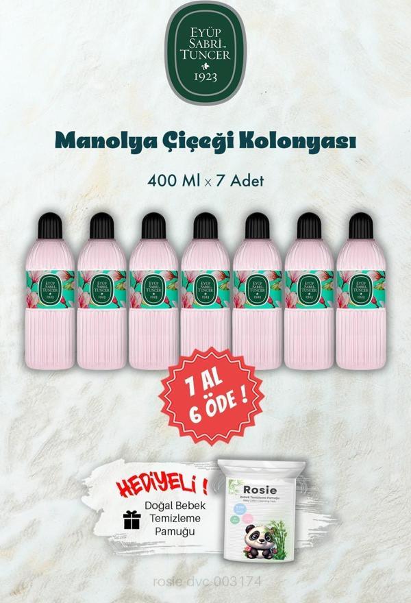400 ML Manolya Çiçeği Kolonyası 7 AL 6 ÖDE ve ROSIE Hediye - Image 1