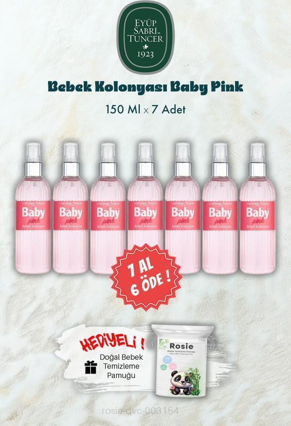 Baby Pınk 150 ML Bebek Kolonyası 7 AL 6 ÖDE ve ROSIE Hediye - Image 1