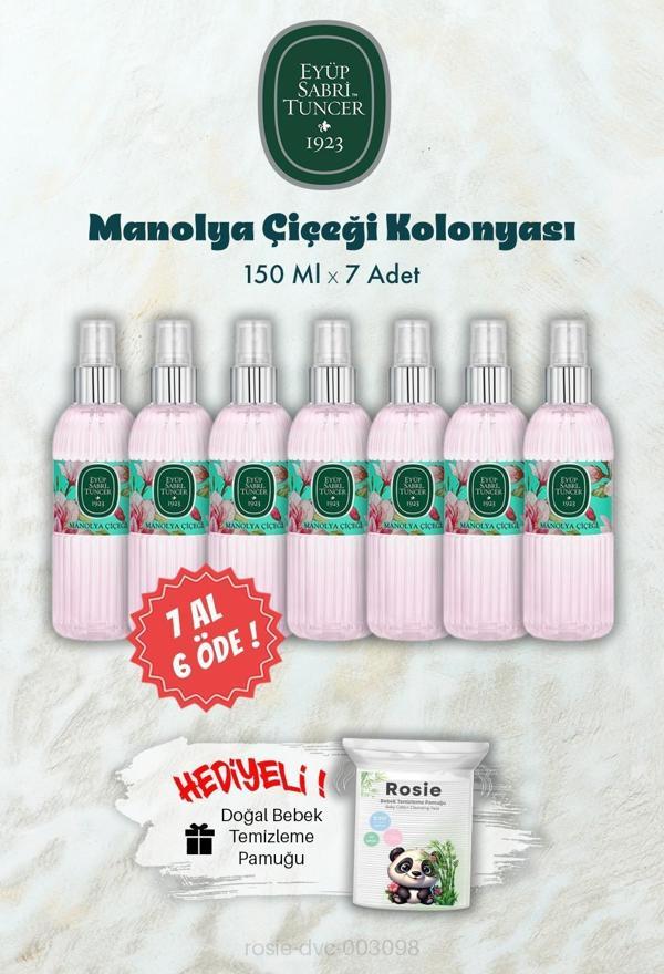 Manolya Çiçeği Kolonyası 150 ML 7 AL 6 ÖDE ve ROSIE Hediye - Image 1