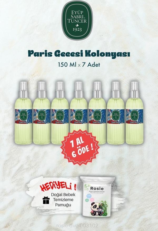 Paris Gecesi Kolonyası 150 ML 7 AL 6 ÖDE ve ROSIE Hediye - Image 1
