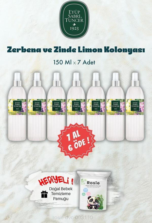 Verbena & Zinde Limon Kolonyası 150 ML 7 AL 6 ÖDE ve ROSIE Hediye - Image 1