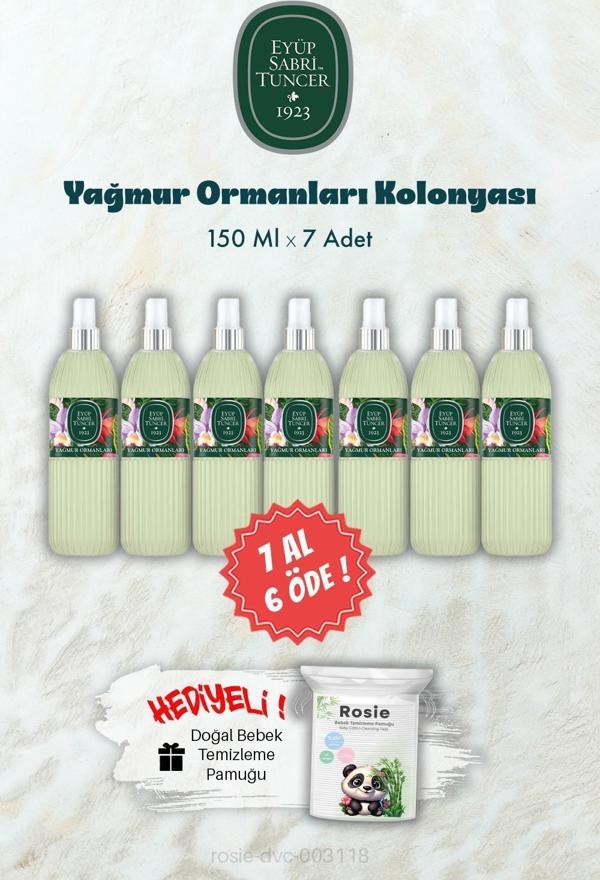Yağmur Ormanları Kolonyası 150 ML 7 AL 6 ÖDE ve ROSIE Hediye - Image 1