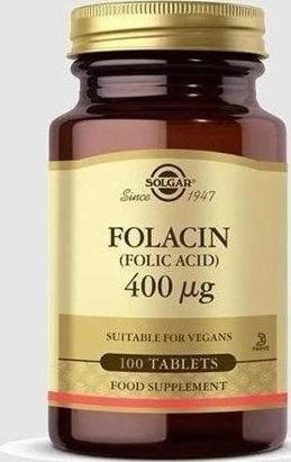 Folacin (Folic Acid) 100 Tablet - Image 1
