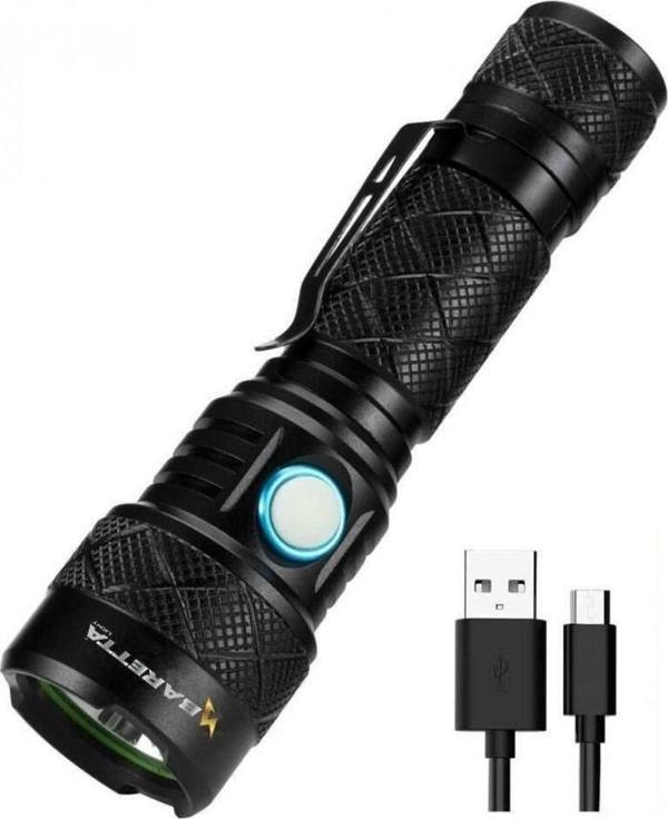 Baretta BT-55 2500 Lümen CREE XML L2-U2 LED Şarjlı El Feneri - Image 1