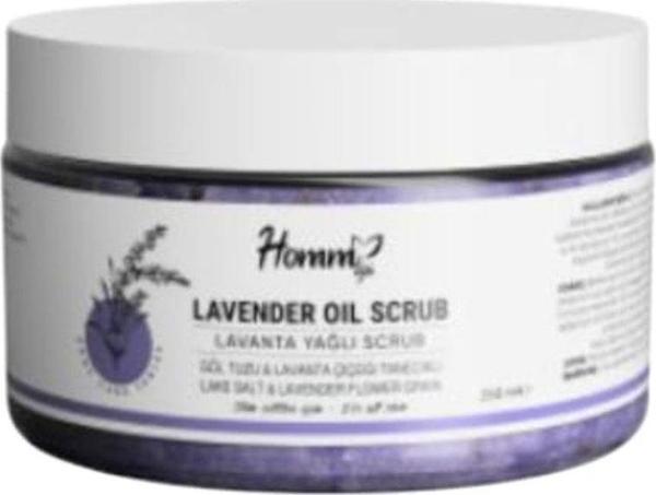 HOMM BİTKİSEL LAVANTA YAĞLI SCRUB 250 ML - Image 1