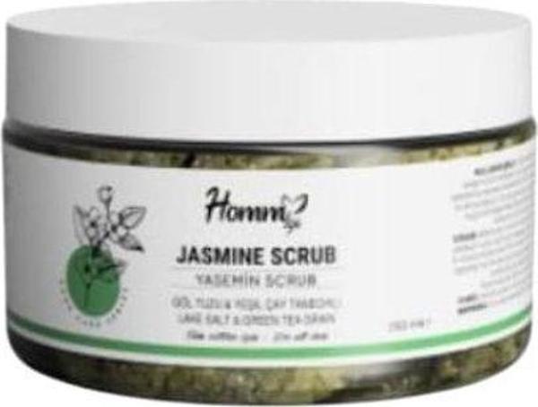 Homm Bitkisel Yaseminli Yeşil Çaylı Bitki Tanecikli Scrub 250 Ml - Image 1