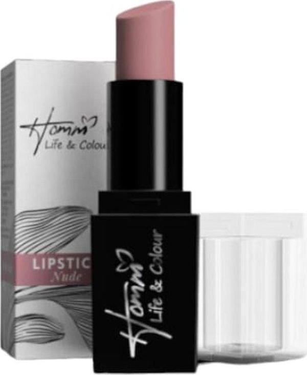 HOMM LIFE COLOR LIPSTICK NUDE RUJ - Image 1