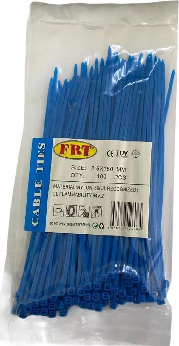 FRT Mavi 2,5x150 Kablo Bağı - Image 1