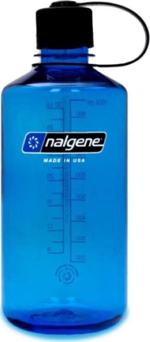 32 Oz Dar Ağızlı Su Şişesi - 1l - Mavi Tritan Matara 1l Mavi - Image 1