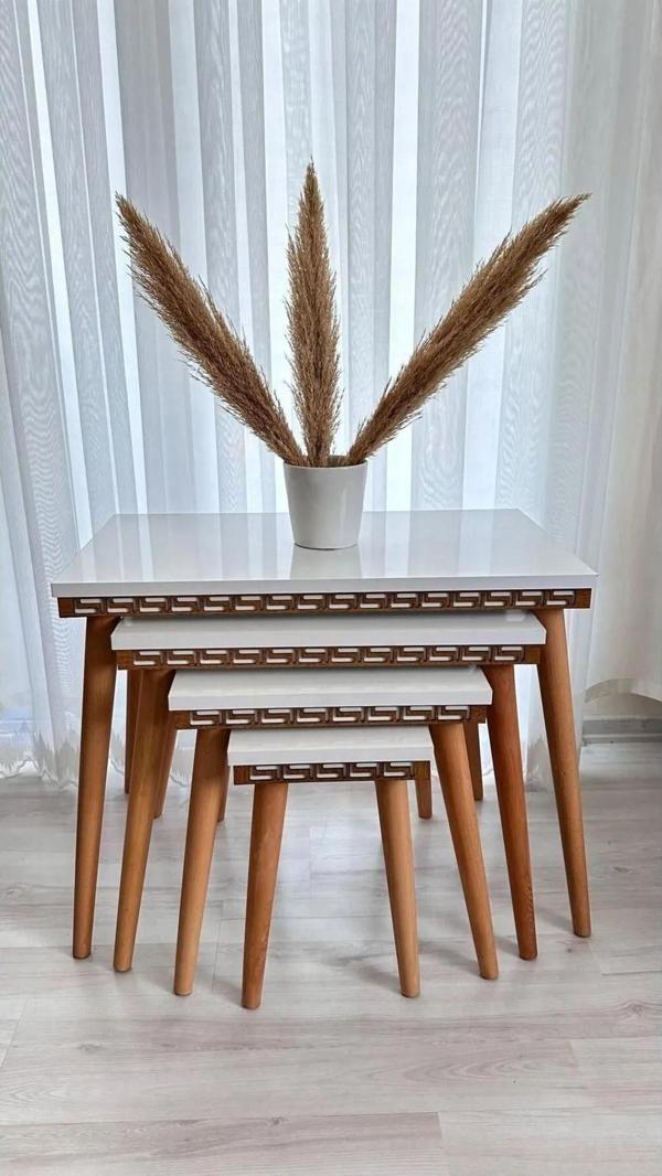 LÜX 4 LÜ ZİGON SEHPA - Image 1