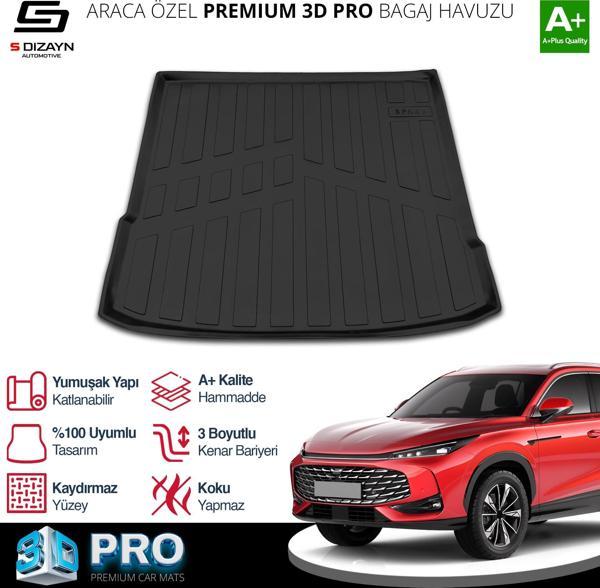 S-Dizayn MG HS Turbo Hybrid 3D Pro Bagaj Havuzu 2024 Üzeri A+ Kalite - Image 1