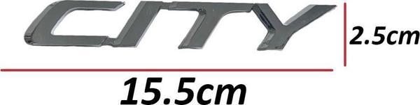 Honda City Arka City Yazısı 2008-2013 - Image 1