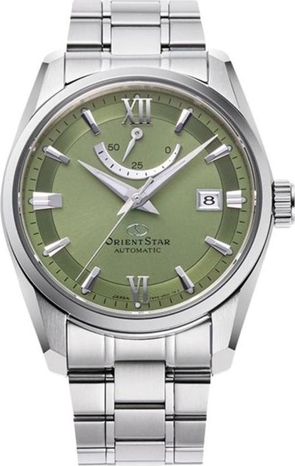 Orient Star RE-AU0107E00B Kurmalı Otomatik Çelik Gri Yeşil Kadran 10 ATM 39 mm Erkek Kol Saati - Image 1