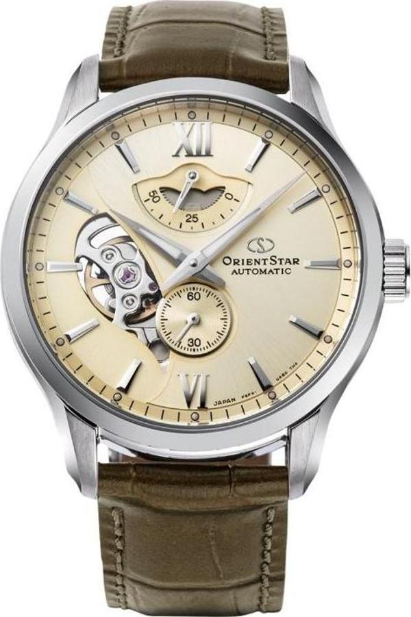 Orient Star RE-AV0B10G00B Kurmalı Otomatik Deri Kahverengi 10 ATM Safir Cam 41 mm Erkek Kol Saati - Image 1
