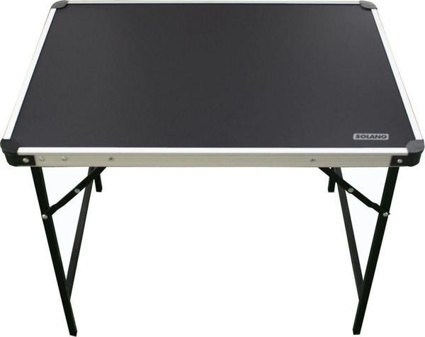 SOLANO Katlanır Kamp Masası Alüminyum Çerçeve Mdf Üst Tabla 48*68CM - Image 1