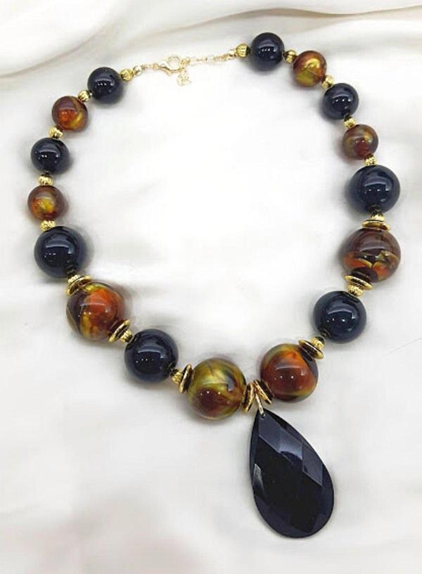 ÖZEL TASARIM KEMİK DAMLA KOLYE - Image 1