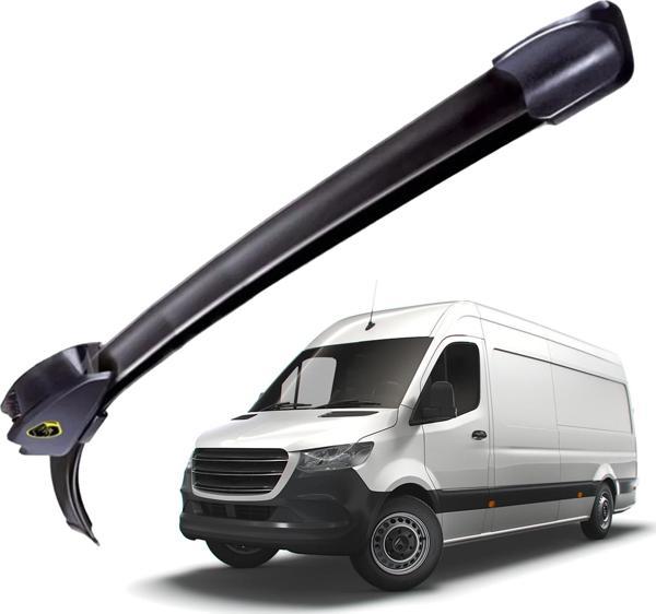 Mega Oto Market RBW Otomobil Sileceği Muz Silecek Takımı 65/60 cm 26/24 inch Mercedes Benz Sprinter - Volkswagen Crafter - Image 1