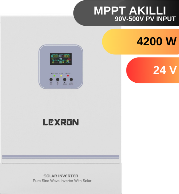LEXRON 4.2KW MPPT 90-500V PV INPUT INVERTER - Image 1