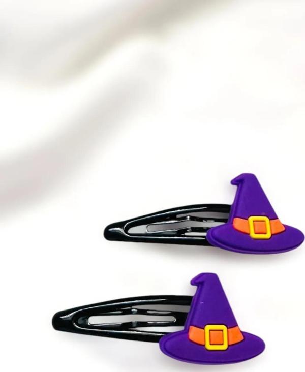 HALLOWEEN CADILAR BAYRAMI ÇITÇIT SAÇ TOKASI 2 ADET - Image 1