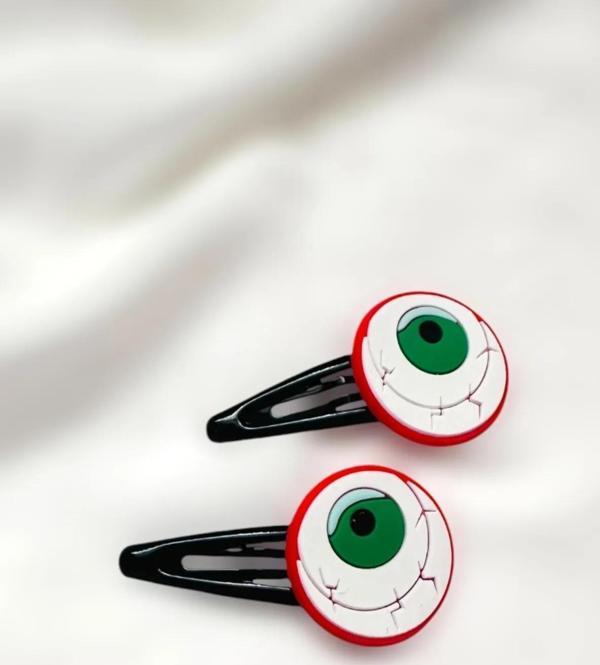 HALLOWEEN CADILAR BAYRAMI ÇITÇIT SAÇ TOKASI 2 ADET - Image 1