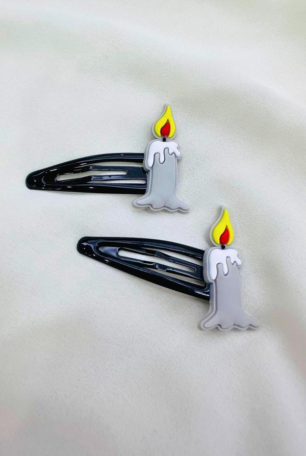 HALLOWEEN CADILAR BAYRAMI ÇITÇIT SAÇ TOKASI 2 ADET - Image 1
