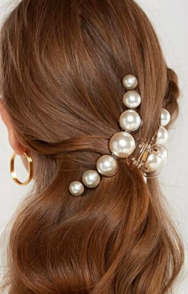 BÜYÜK İNCİLİ MANDAL TOKA 11 CM. - Image 1