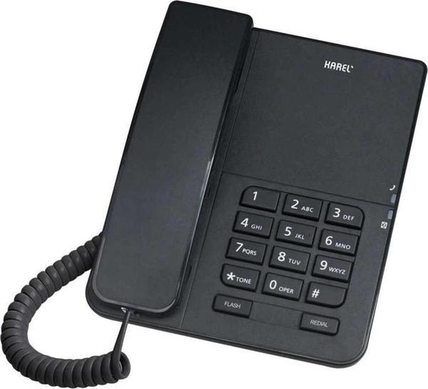 Karel Tm140 Siyah Analog Masa Üstü Kablolu Telefon - Image 1