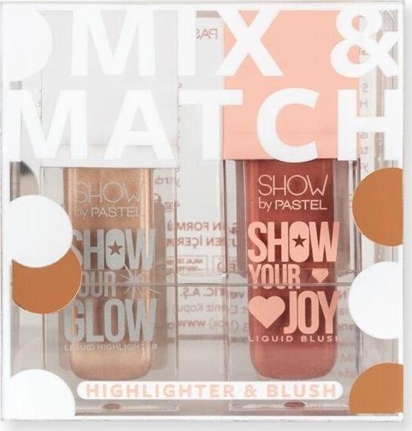 Pastel Show Your Joy Liquid Blush No:53 + Hıghlıgter Set No 72 - Image 1