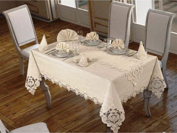 Bursa Çeyiz 26 Parça Linen Yemek Takımı - Image 1