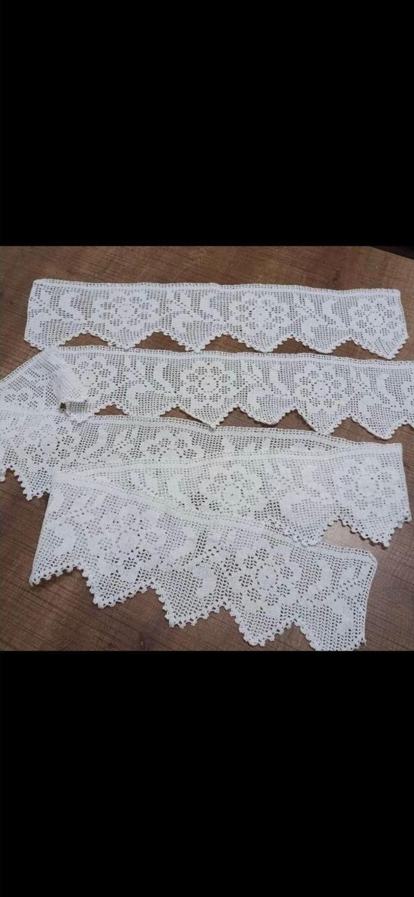 Bursa Çeyiz El Işi 3 Etek 2 Yastık Pikelik Dantel Takımı - Image 1