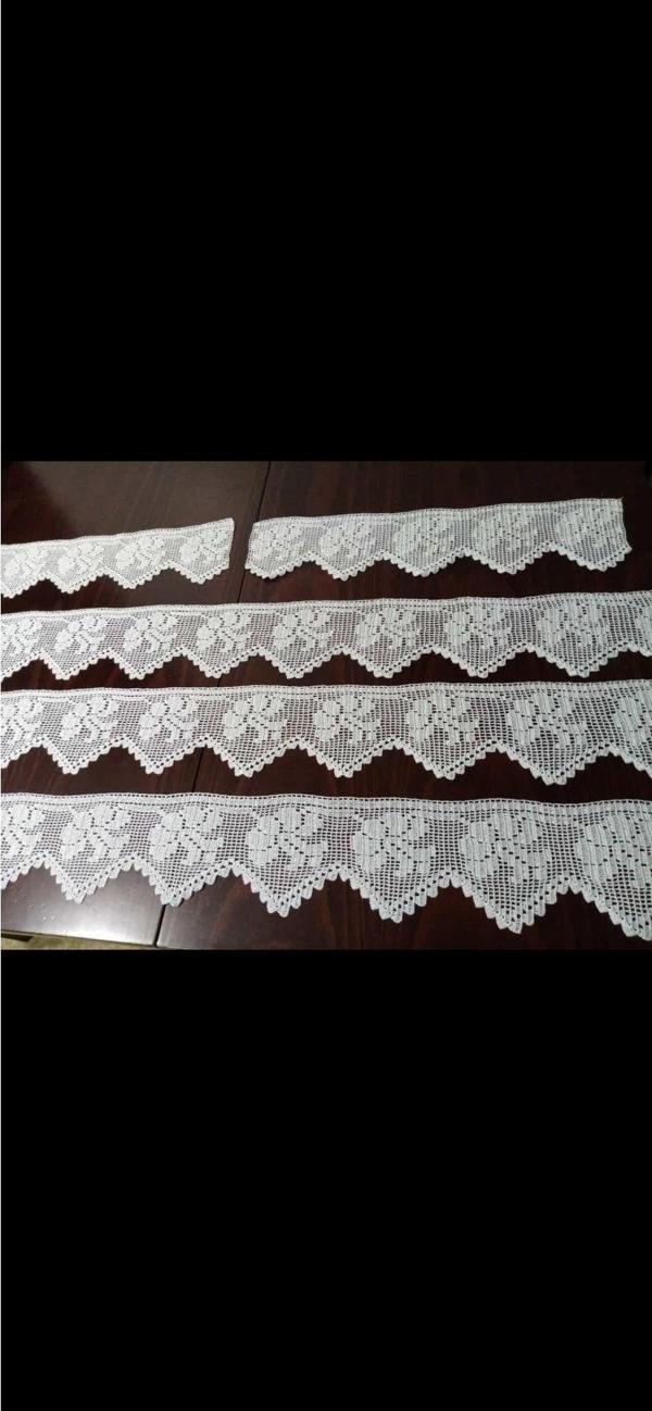 Bursa Çeyiz El Işi 3 Etek 2 Yastık Pikelik Dantel Takımı - Image 1