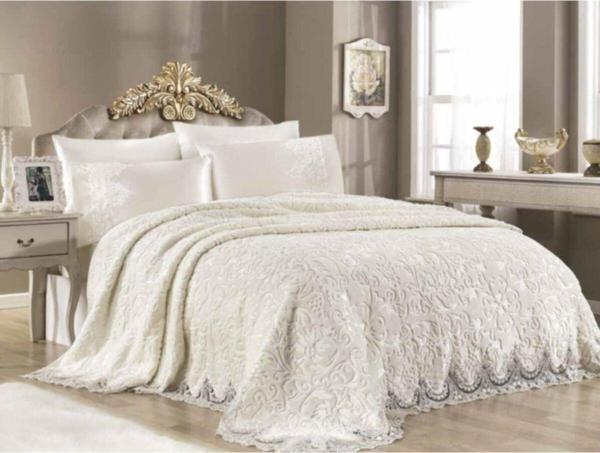 Royal Home Ebru Fransız Battaniye Takımı 6 Parça - Image 1