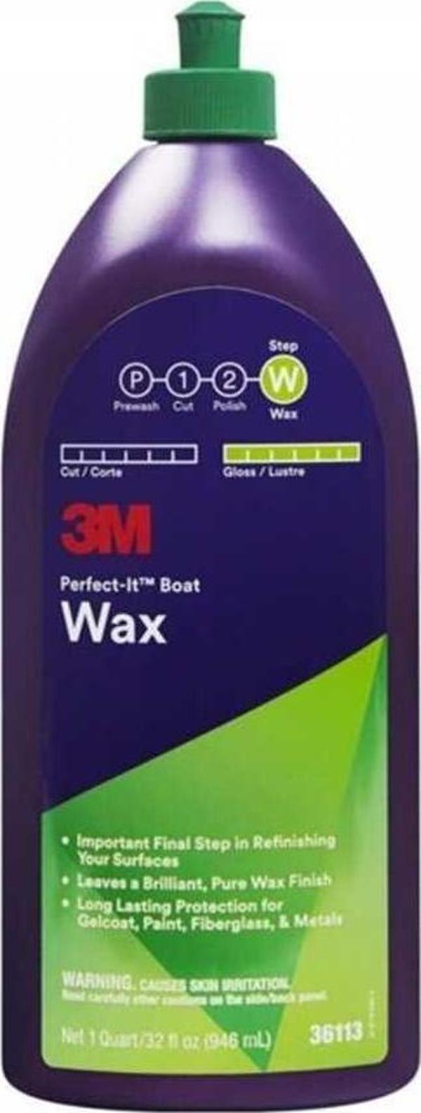 Lhr 3M Boat Wax 36113E Tekne Cilası 946mL - Image 1