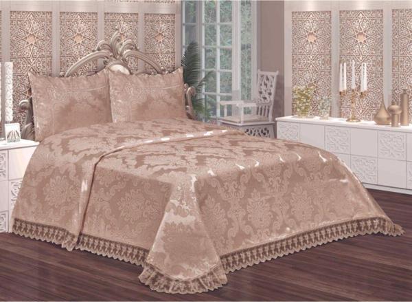 Çalışkan Çeyiz Evi Aden Şönil Yatak Örtüsü Çift Kişilik 250X250 Cm - Image 1