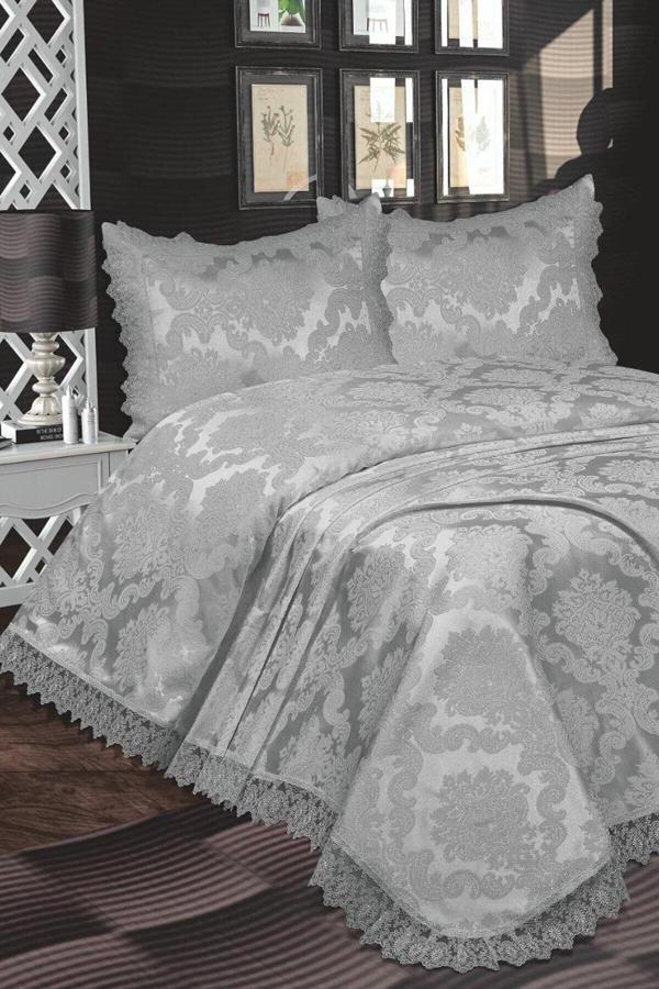 Çalışkan Çeyiz Evi Aden Şönil Yatak Örtüsü Çift Kişilik 250X250 Cm - Image 1
