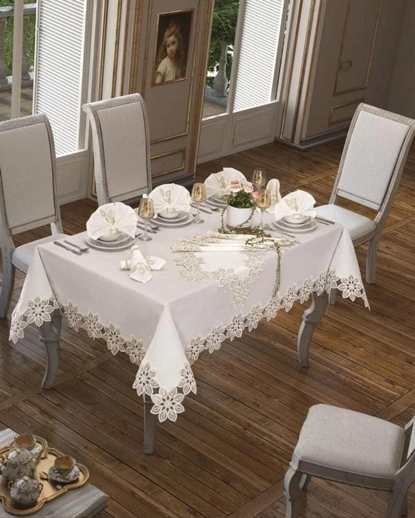 Bursa Çeyiz Papatya Yemek Takımı 26 Parça 12 Kişilik - Image 1