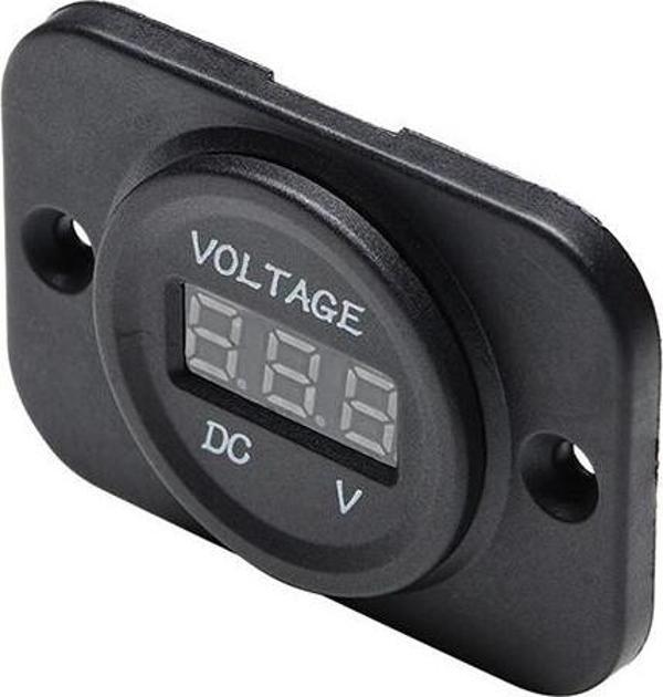 Lhr Dijital Voltmetre Göstergesi Siyah 5-30V - Image 1
