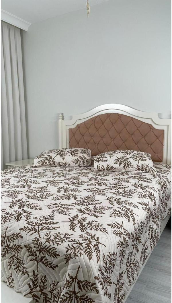 Bursa Çeyiz Kapitone Yatak Örtüsü 3 Parça - Image 1