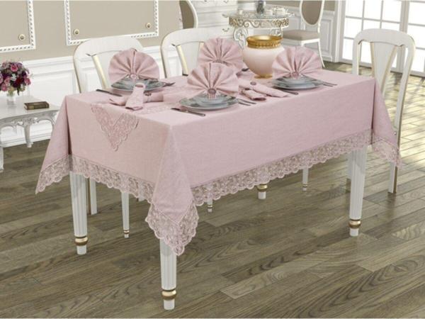Bursa Çeyiz Linen Masa Örtüsü Seti - Image 1