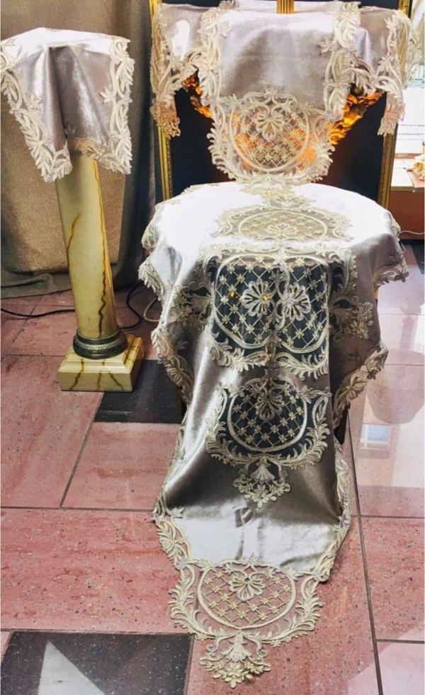 Vinaldi Kadife 5 Parça Salon Takımı - Image 1