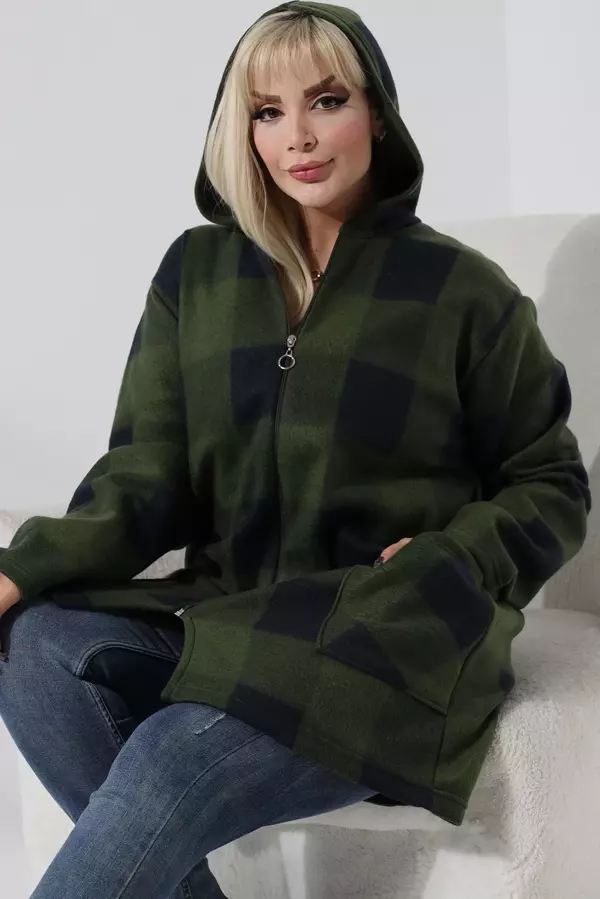 Büyük Beden Polar Sweatshirt - Image 1