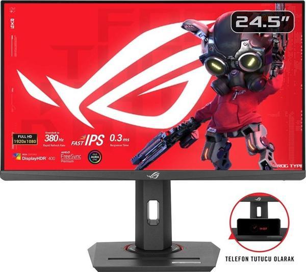 ASUS ROG Strix XG259QNG 24.5 inç 380Hz 0.3ms Full HD Adaptive Sync Fast IPS Pivot Gaming Monitör - Image 1