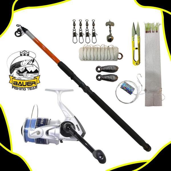 Bauer Rio 6000 Maxus 350cm 100-200gr Tuzlu Su Olta Takımı Seti  - Image 1