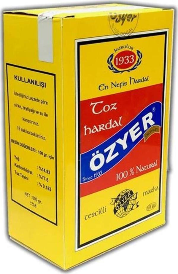 Özyer Hardal Tozu 500 Gr - Image 1